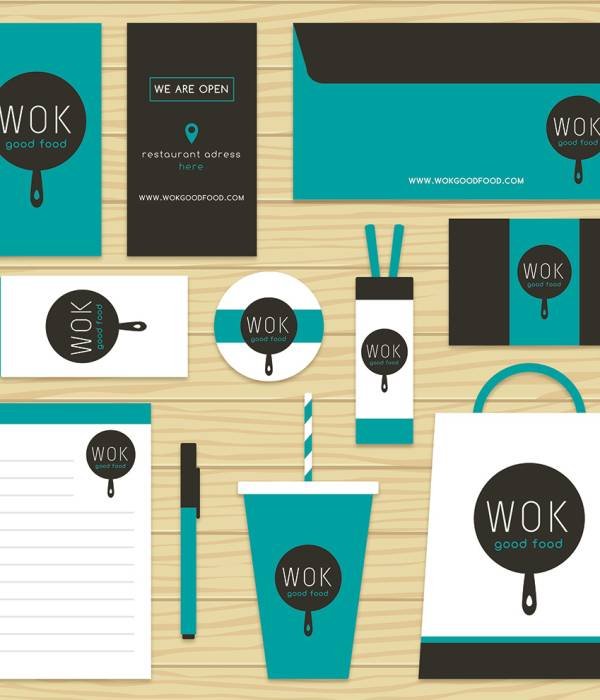 Wok Good Food Branding
